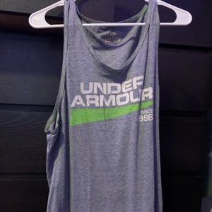 Large Gray Under Armour Tank Top